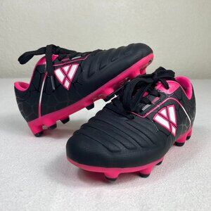 Vizari Girls Soccer Cleats Size 8 – Pink & Black Athletic Shoes